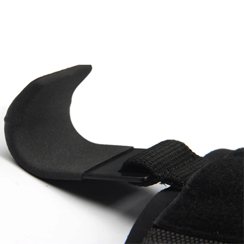Weight Lifting Hook Grips with Wrist Wraps for Enhanced Support in Pull-Ups and Power Lifting