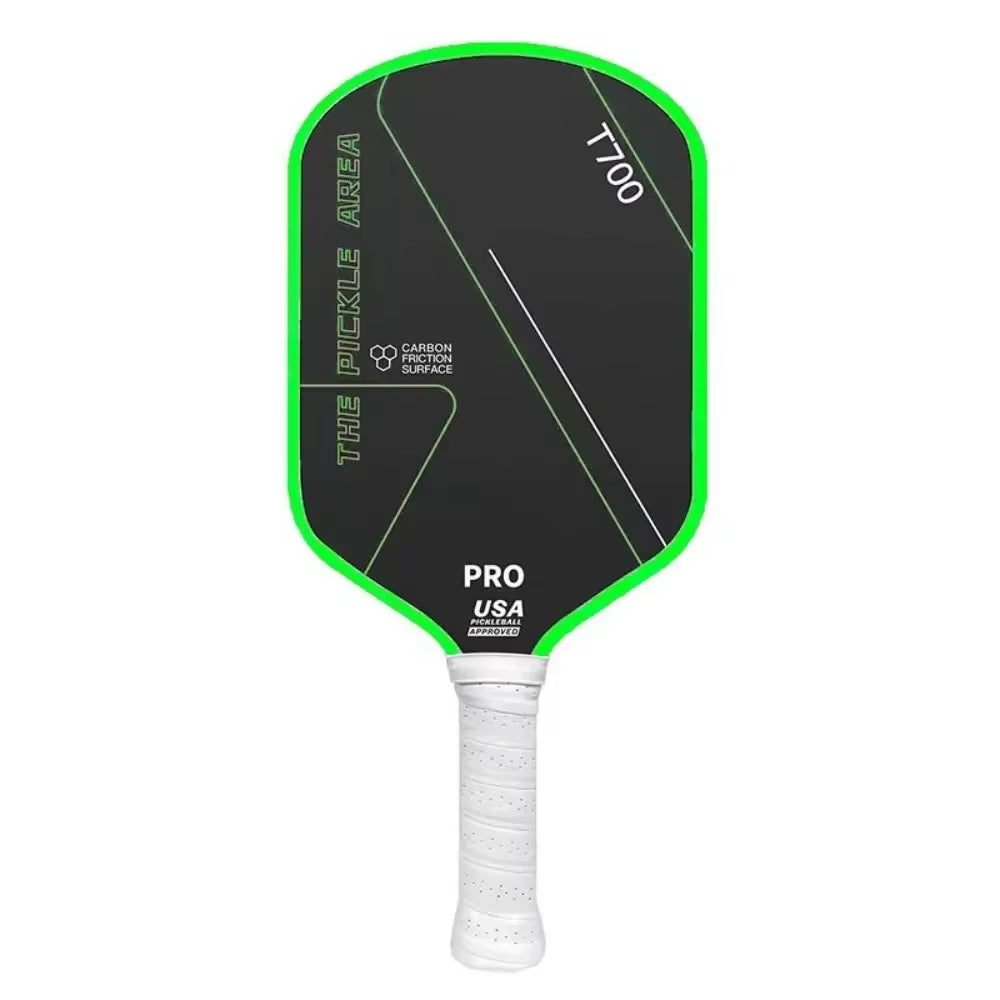 T700 Pickleball Paddle Carbon Fiber USAPA Approved Pickle Ball Paddle Lightweight Frosted Surface Professional Game Supplies