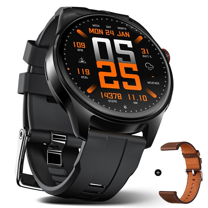 Advanced Smartwatch – Track Heart Rate, Wearable & Workouts Anytime, Multi-Sport Modes,Water Proof, Durable Design, Stay Connected via Bluetooth! Android Wearable